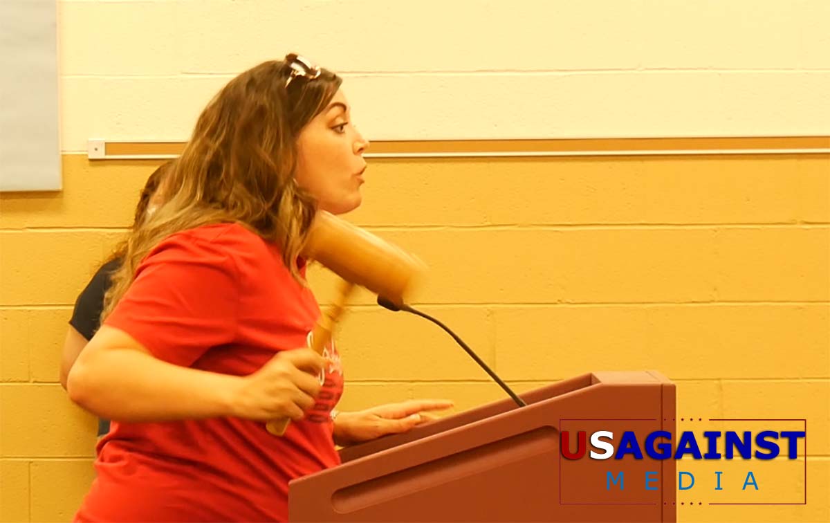 VIDEO: Mom GAVELS Tyrant School Board President!