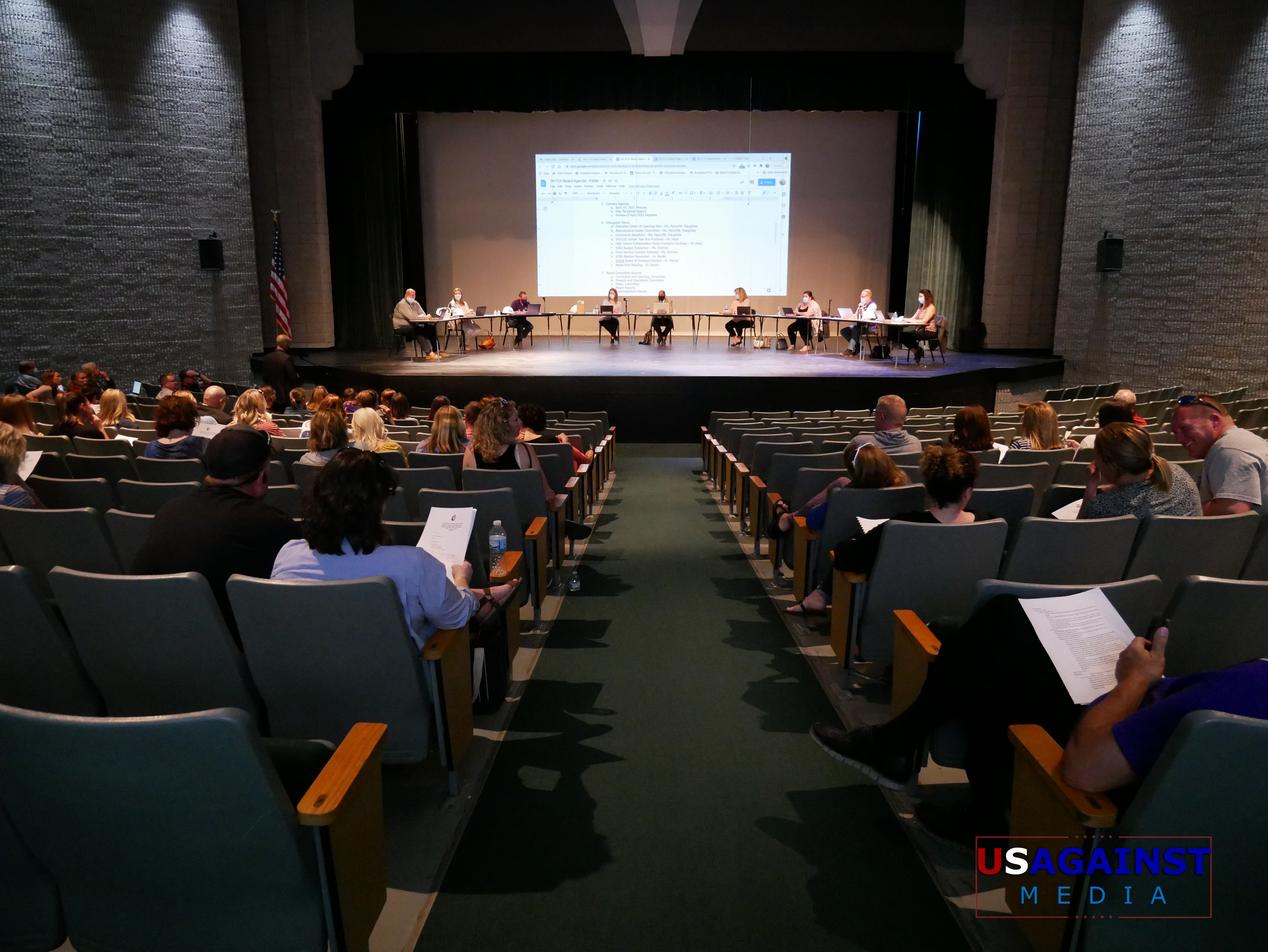 VIDEO: Parents Face Off With Caledonia School Board