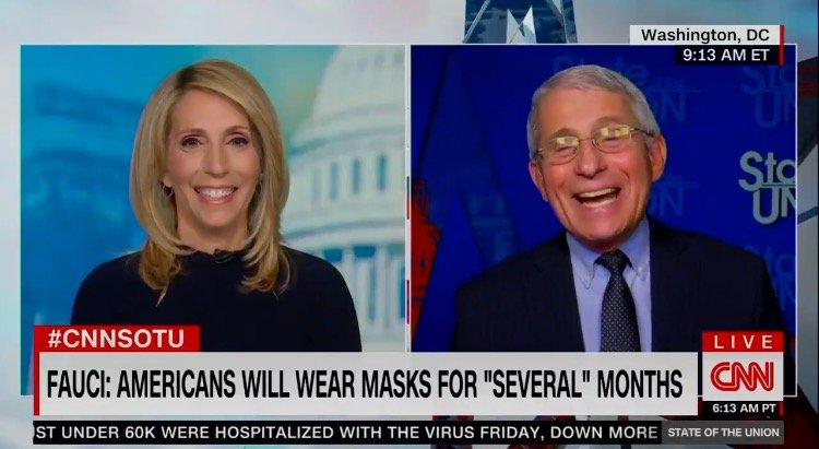 Dr. Fauci Says “It’s Possible” Americans Will Still be Wearing Face Masks in 2022 (VIDEO)