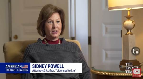 Sidney Powell Speaks Out After SCOTUS Meetings Friday on Election Fraud