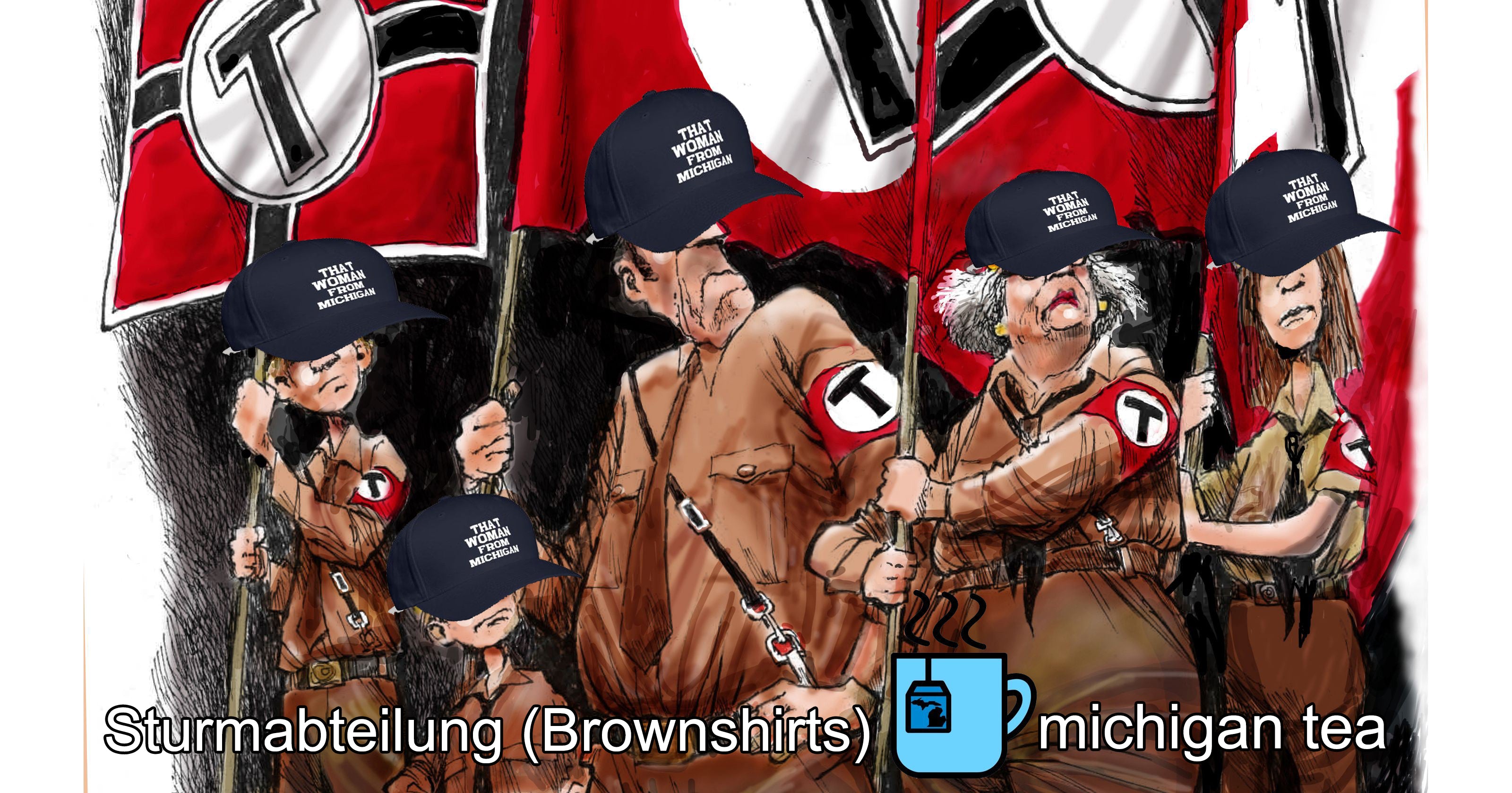 BEWARE! We Have Sturmabteilung (Brownshirts) Amongst Us! THEY ARE DOXING YOU!