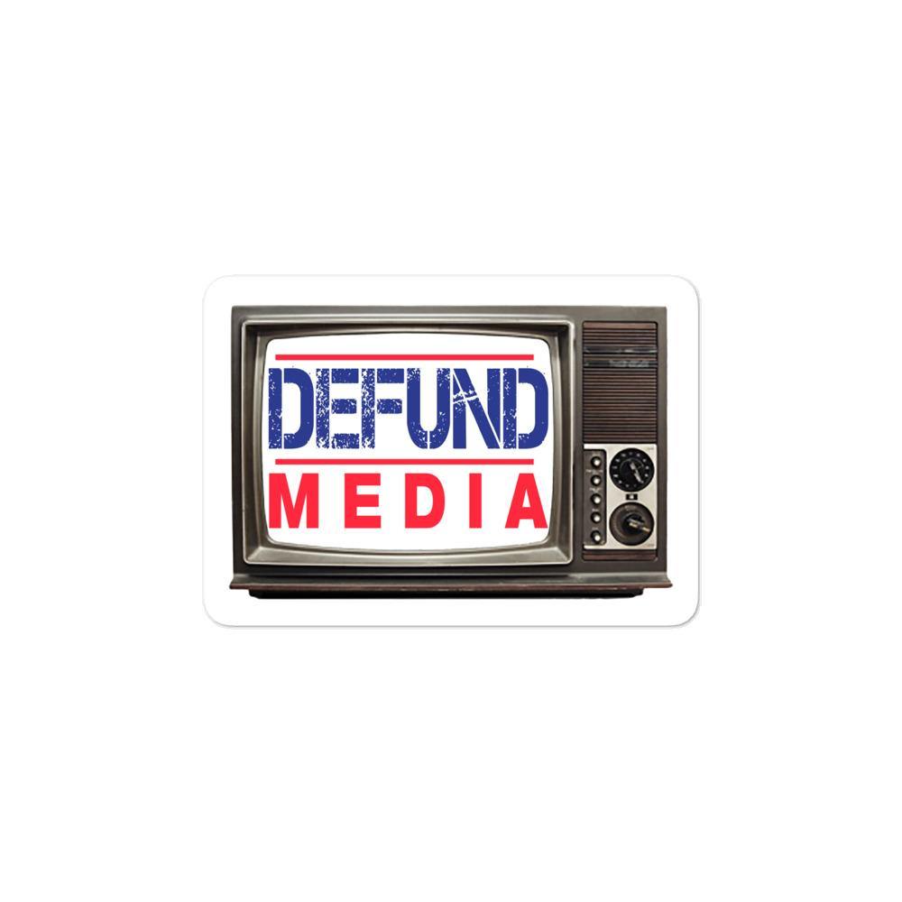DEFUND MEDIA Stickers - Us Against Media