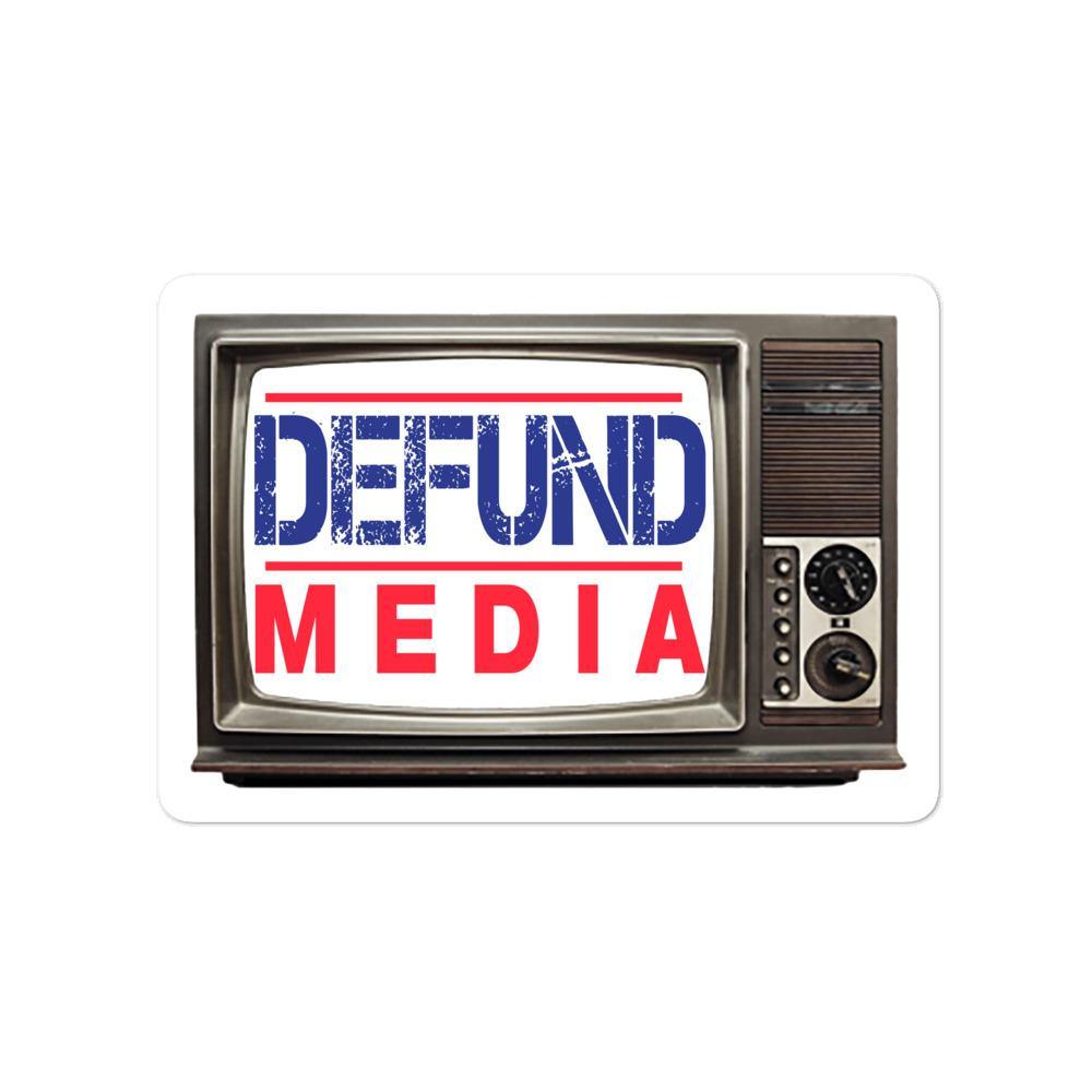 DEFUND MEDIA Stickers - Us Against Media