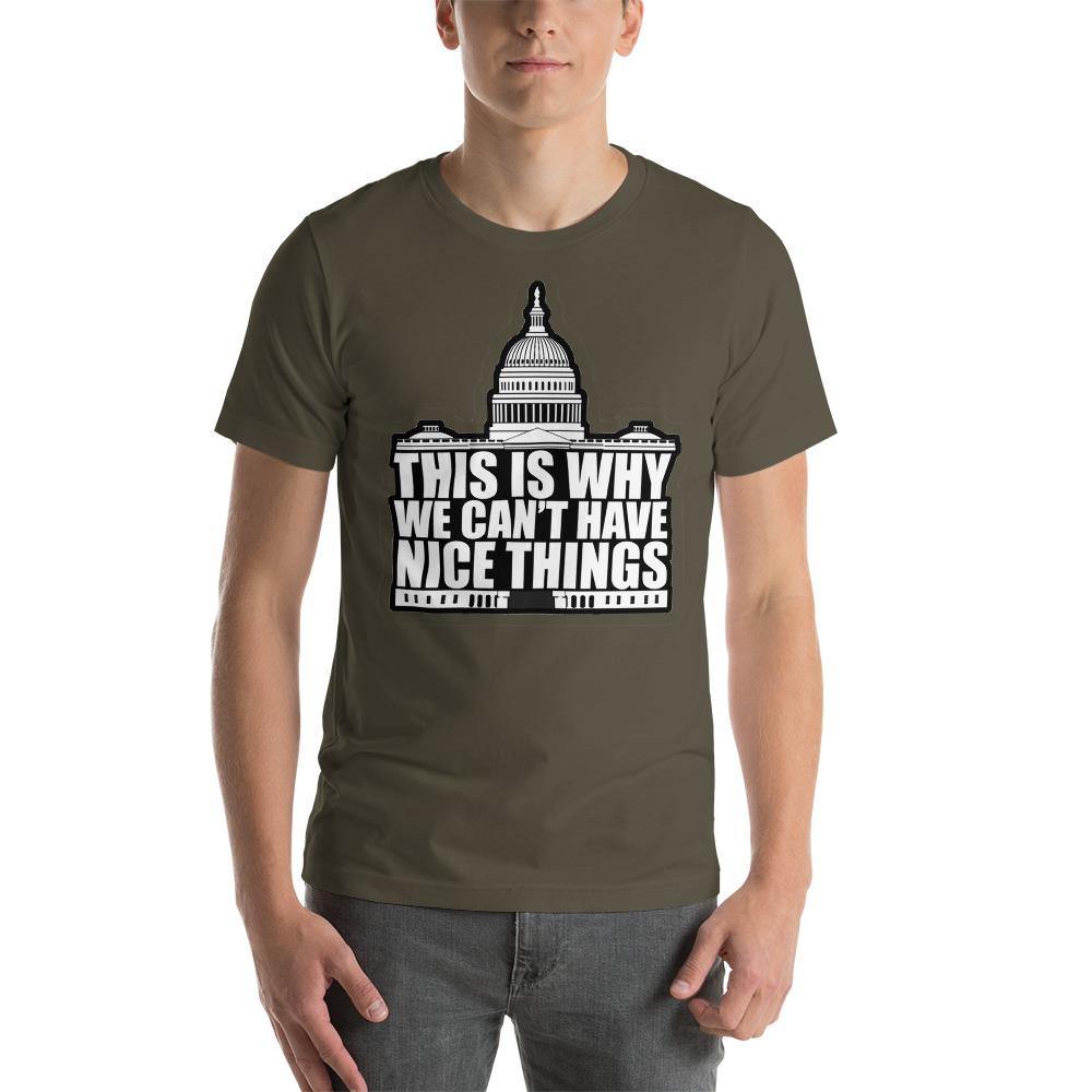 This Is Why! Short-Sleeve Unisex T-Shirt - Us Against Media
