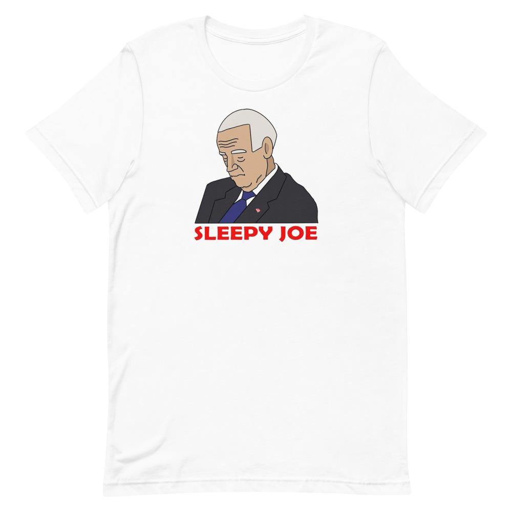 Sleepy Joe Short-Sleeve Unisex T-Shirt - Us Against Media