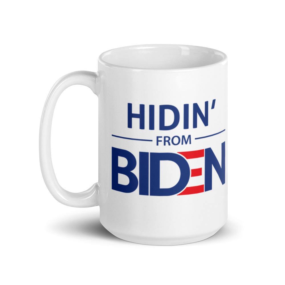 Hidin' From Biden Mug - Us Against Media