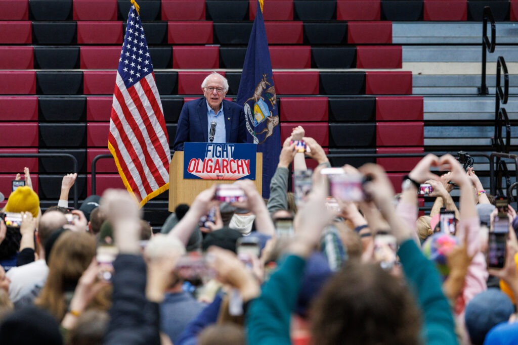 Bernie Sanders’ Warren, Michigan Rally: Preaching Socialism While Taking Big Pharma Cash