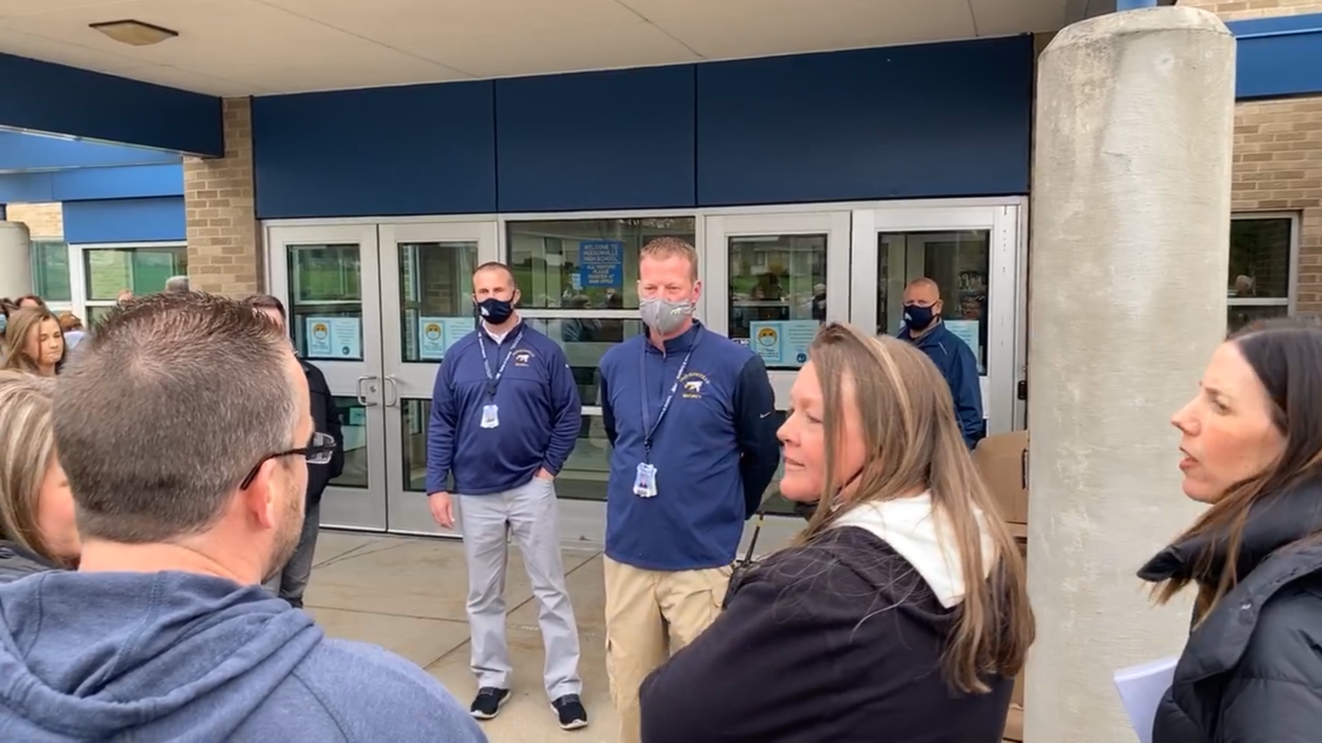 VIDEO: Hudsonville Parents Denied Entry to School Board Meeting - Us Against Media