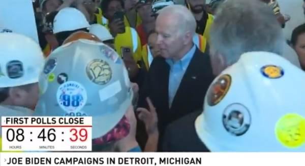 VIDEO FLASHBACK: Joe Biden Screams at Michigan Union Worker: “You’re Full of Sh*t!” - Us Against Media