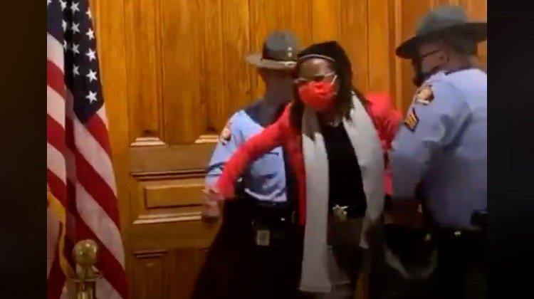 Democrat Georgia Lawmaker Arrested, Dragged Out of Capitol - Us Against Media