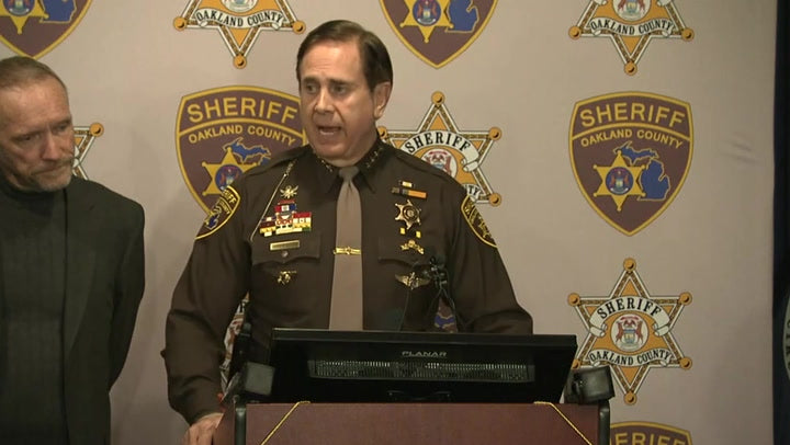Michigan School Shooting Suspect 'Came Out With The Intent To Kill,' Sheriff Says