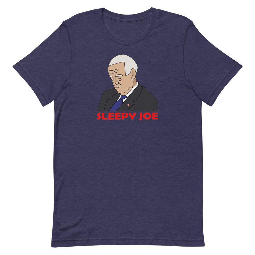 Sleepy Joe Short-Sleeve Unisex T-Shirt - Us Against Media